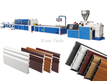 Plastic PVC Cable Trunking Extrusion Making Machine